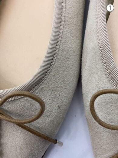 商品画像：フラットパンプス/22.5cm/BEG/スウェード 7