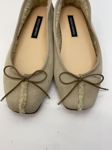 商品画像：フラットパンプス/22.5cm/BEG/スウェード 9