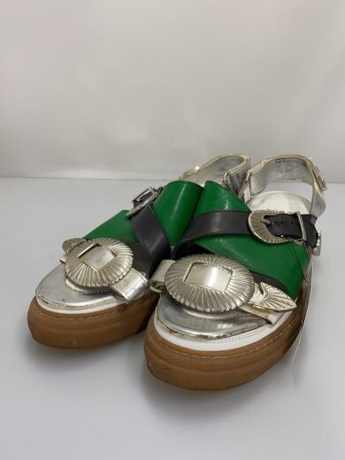 商品画像：サンダル/40/GRN 2