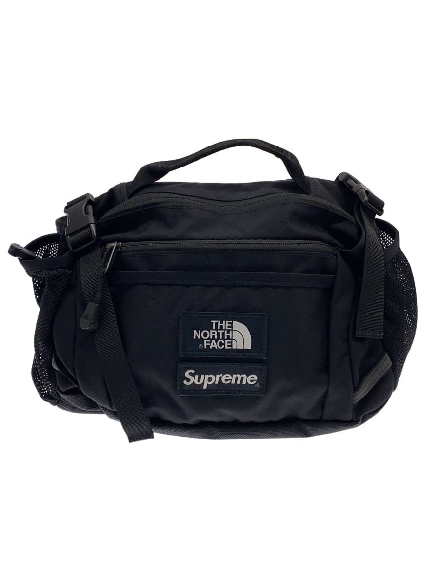 Supreme × THE NORTH FACE / ウエストバッグ/ナイロン/BLK/nf0a3se7
