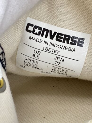 商品画像：ハイカットスニーカー/27cm/BLK/キャンバス/1se167 5