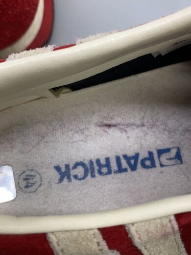 商品画像：ローカットスニーカー/44/RED/スウェード/526567 6