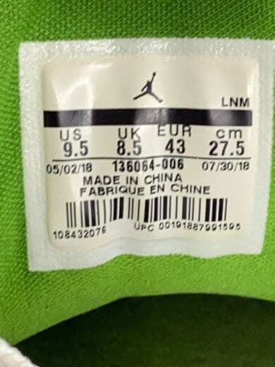 商品画像：ハイカットスニーカー/27.5cm/GRY/136064-006 5