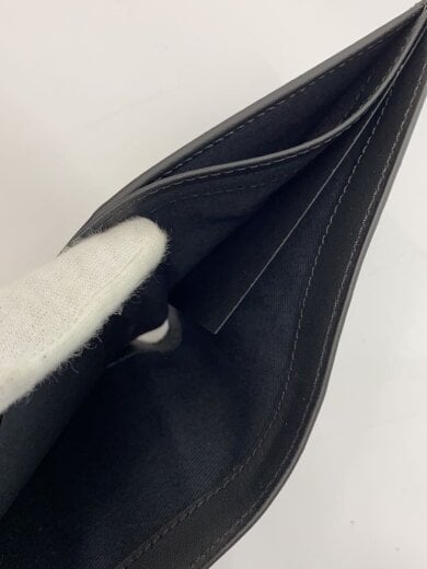 商品画像：2つ折り財布/レザー/BLK/レディース// 6