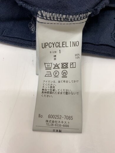 商品画像：UPCYCLELINO/ショートパンツ/1/コットン/NVY/無地/600252-7085 5