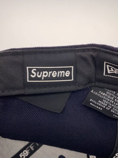 商品画像：20AW/S LOGO NEW ERA ICE/キャップ/7 3/8/NVY/メンズ/ツバ裏ヨゴレ 6