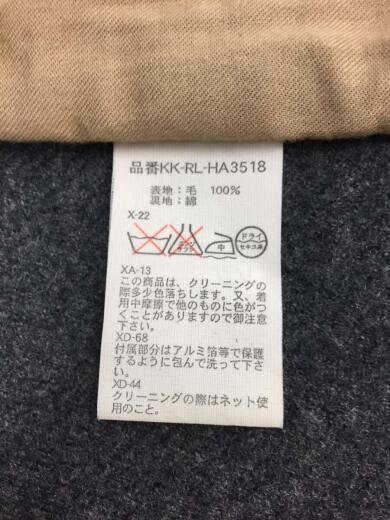 画像：POLO RALPH LAURENテーラードジャケット/ポロラルフローレン/L/ウール/ブラック/KK-RL-HA35183