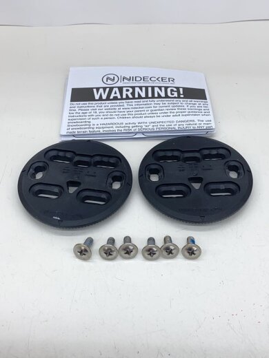 商品画像：SUPERMATIC NIDECKER/スノーボードバインディング/L/BLK/SUPERMATIC 9