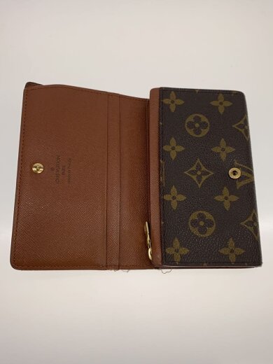 商品画像：2)ポルト・フォイユ・トレゾール_モノグラム・キャンバス/PVC/BRW/レディース// 4