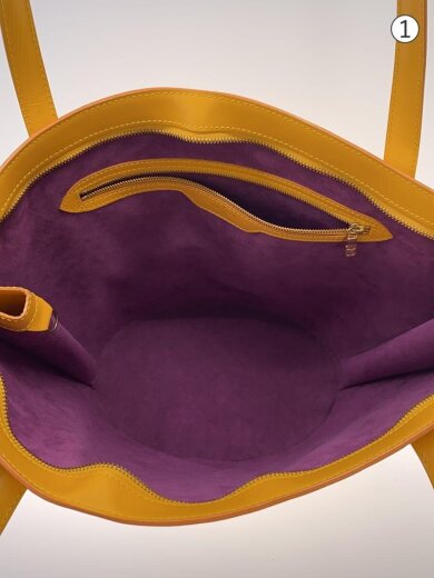 商品画像：サンジャック_エピ/レザー/YLW 6