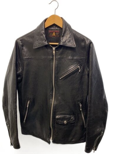 商品画像：レザージャケット・ブルゾン/M/羊革/BLK/0243LB01 1
