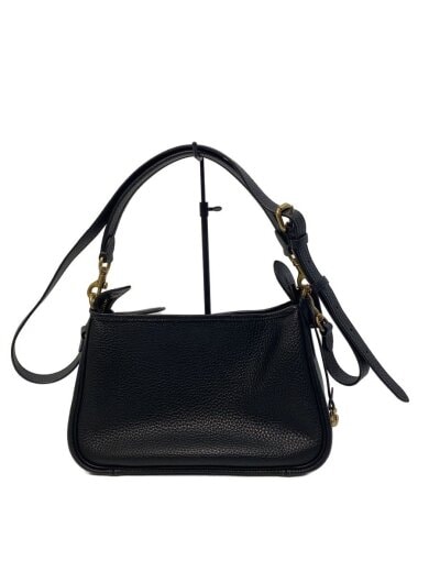 商品画像：ショルダーバッグ/レザー/BLK/無地/CC437 1