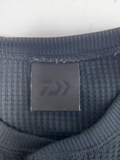 商品画像：長袖Tシャツ/L/ポリエステル/BLK/BE-38025 3