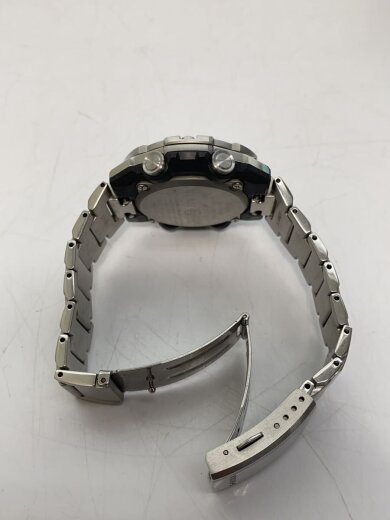 商品画像：ソーラー腕時計_G-SHOCK/アナログ/ステンレス/SLV/SLV 4