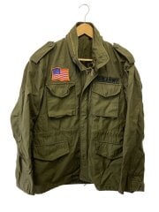 ミリタリージャケット/S/コットン/KHK/8415-10-782-2936