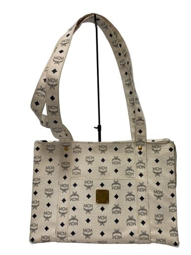 商品画像：トートバッグ/--/WHT/総柄 1