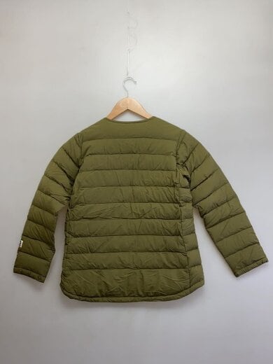 商品画像：ストレッチダウンカーディガン/ダウンジャケット/M/ナイロン/KHK/無地/424103 2