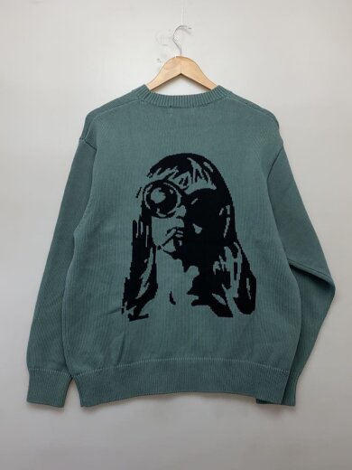 商品画像：THE BAD GIRLS/ニット・セーター(厚手)/M/コットン/GRN/02243NS04 2