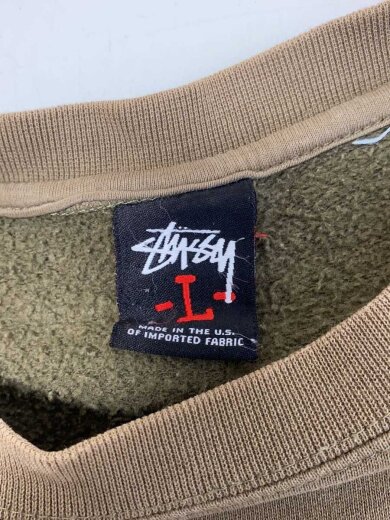 商品画像：90s～00s/ロゴスウェット/L/コットン/KHK 3