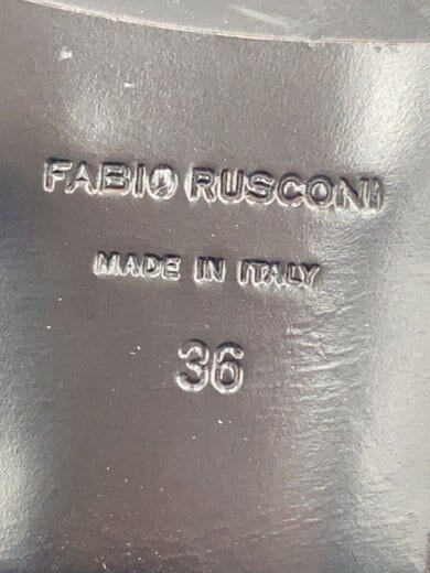 商品画像：スクエアトゥメタルチェーンローファー/36/BLK/レザー// 5