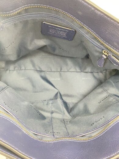 商品画像：トートバッグ_オールレザー/レザー/NVY/無地// 6