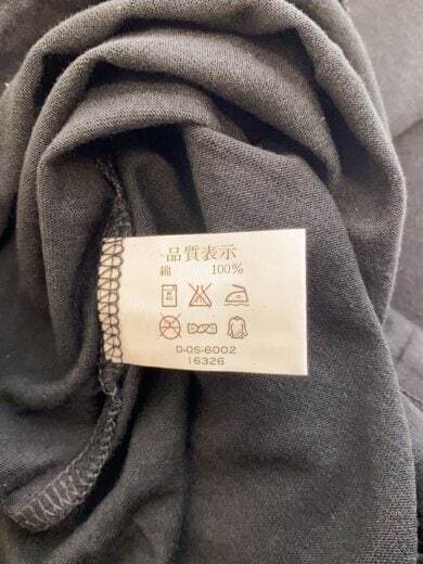 商品画像：Tシャツ/--/コットン/BLK// 4