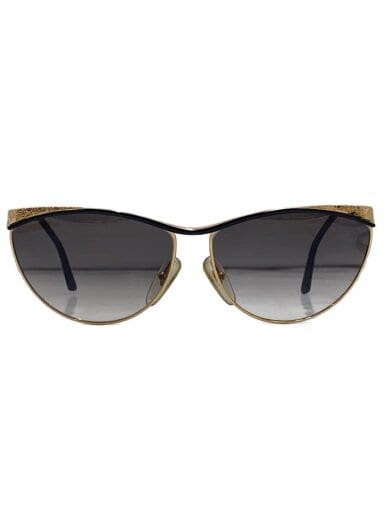 商品画像：サングラス/オーバル/メタル/GLD/BLK/レディース/2762 49 1