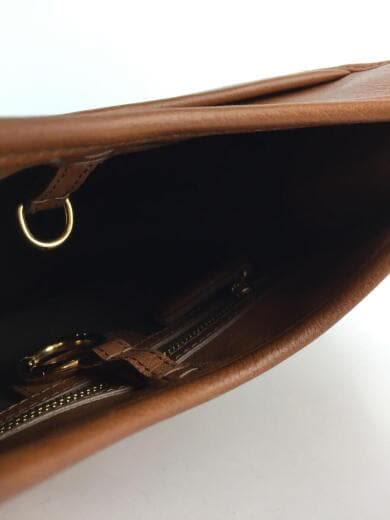 画像：Christian Diorハンドバッグ/Dチャーム/ショルダーバック/レザー/BRW/セカスト5