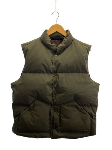 商品画像：ダウンベスト/LL/ポリエステル/GRY/無地 1