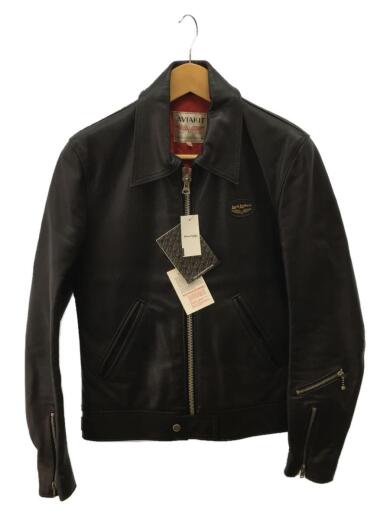 画像：Lewis Leathersシングルライダースジャケット/34/レザー/BLK/59T1