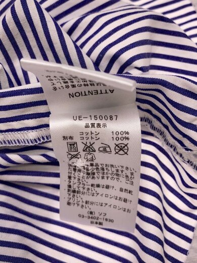 商品画像：半袖シャツ/3/コットン/BLU/UE-150087// 4