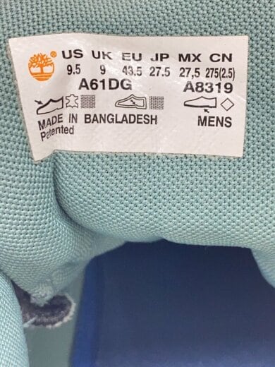 商品画像：ブーツ/27.5cm/NVY/スウェード/A8319 5