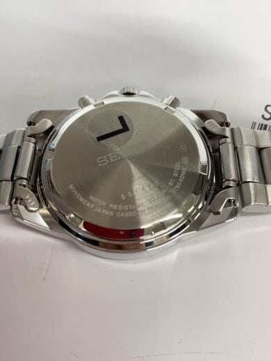 画像：SEIKOクォーツ腕時計/アナログ/ステンレス/WHT/7T923