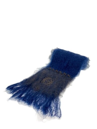 商品画像：マフラー/モヘア/BLU/レディース 1