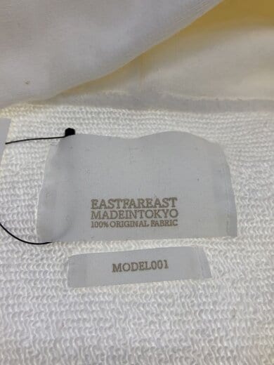 商品画像：EASTFAREAST/パーカー/--/コットン/WHT/MODEL001 3