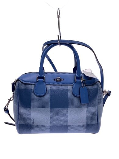 商品画像：ミニ・ベネット・サッチェル/--/BLU/チェック 1