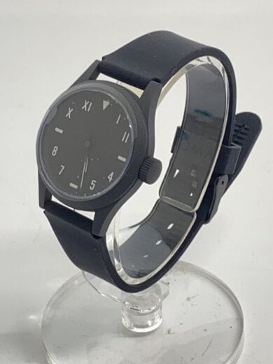 商品画像：クォーツ腕時計/アナログ/ステンレス/BLK/BLK/W-000-9049 2