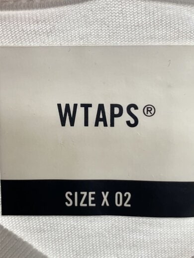商品画像：Tシャツ/2/コットン/WHT// 3