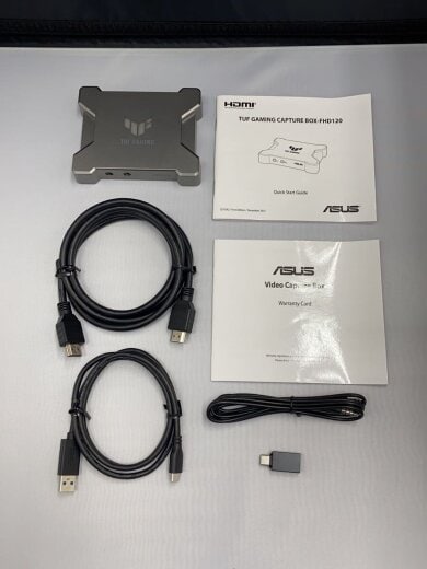 商品画像：パソコン周辺機器/TUF GAMING CAPTURE BOX-FHD120/キャプチャーボード 2
