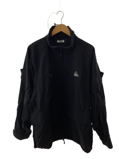 商品画像：ナイロンジャケット/M/ナイロン/BLK/無地/PE333004BW 1