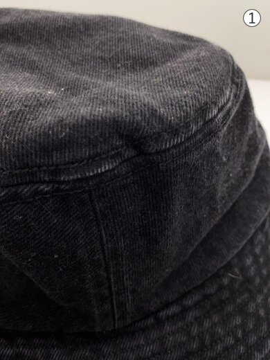 商品画像：バケットハット/M/コットン/BLK/メンズ/25ss/denim crusher 8