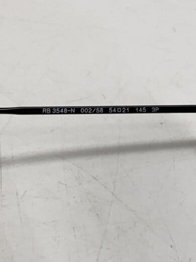 商品画像：サングラス/--/メタル/BLK/BLK/メンズ/RB3548/HEXAGONAL 5