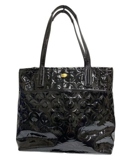 商品画像：トートバッグ/エナメル/BLK/F26901// 1