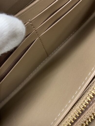 商品画像：長財布/PVC/BLK/総柄/レディース/K2380/使用感あり 6