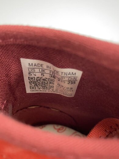 商品画像：ハイカットスニーカー/23.5cm/RED/GX4585 5