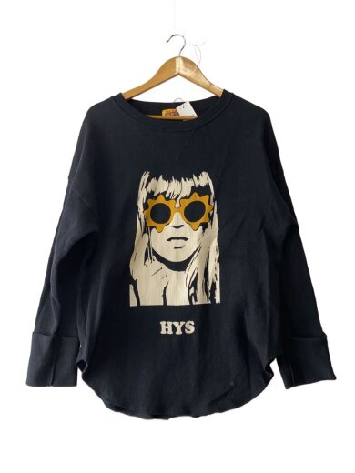 商品画像：長袖Tシャツ/FREE/コットン/BLK/01221CS02 1