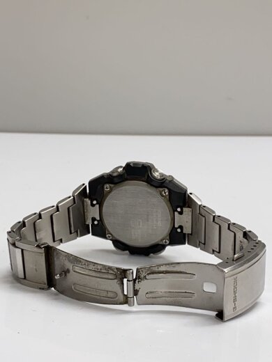 商品画像：ソーラー腕時計_G-SHOCK/デジアナ/ステンレス/BLK/SLV/SS// 4