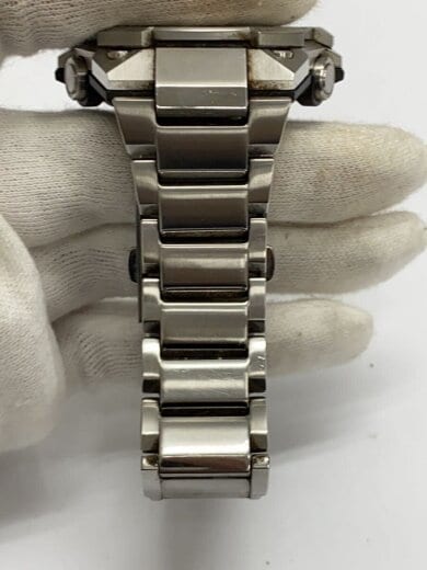 商品画像：ソーラー腕時計_G-SHOCK/デジアナ/ステンレス/BLK/SLV/SS// 5