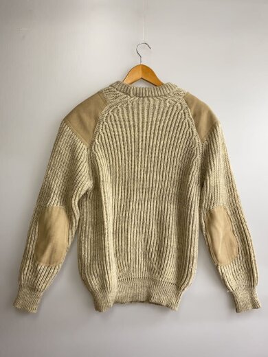 商品画像：Niffi/ニット・セーター(厚手)/S/ウール/BEG/無地/右肩ホツレ有り// 2