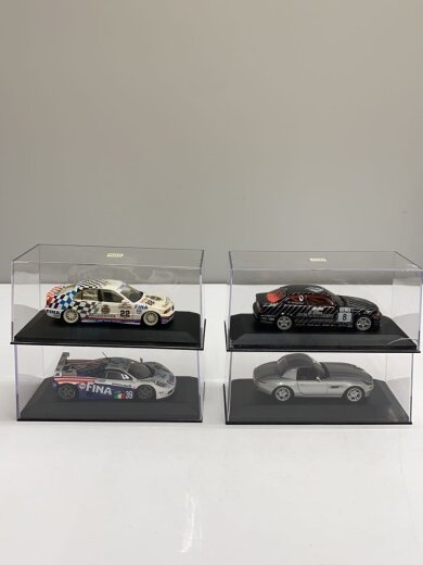 商品画像：ミニカーセット 4点/BMW/一部変色、ウィング折れ有// 4
